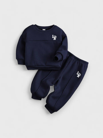 2 Pc Baby LA Crew Neck Sweat Suit