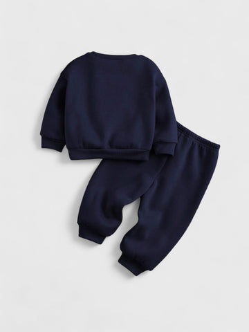 2 Pc Baby LA Crew Neck Sweat Suit