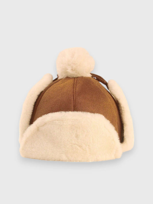 Baby Faux Suede Aviator Hat