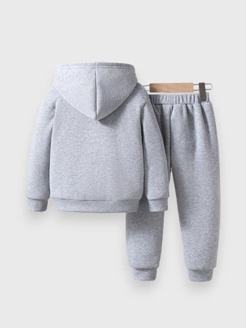 2 Pc Boys LA Fleece Hoodies and Joggers