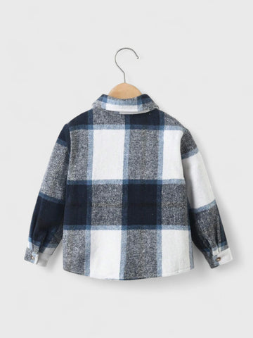 Toddler Boy Plaid Shirt