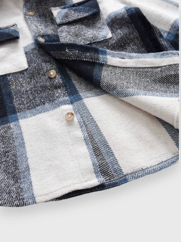 Toddler Boy Plaid Shirt