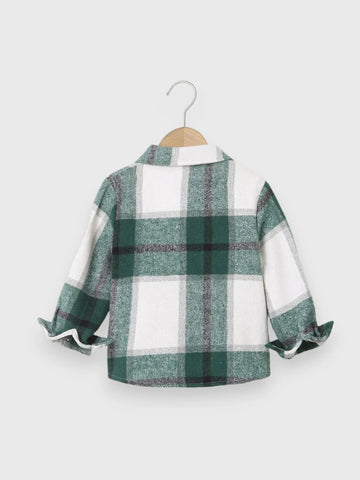 Toddler Boy Plaid Shirt