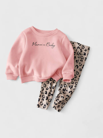 2 Pc Baby Girl Mama's Baby Set