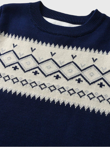 Boys Knitted Winter Sweater