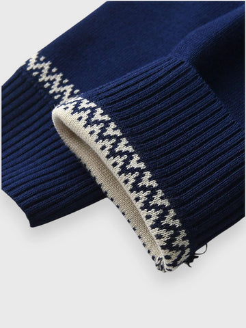 Boys Knitted Winter Sweater