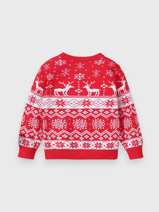 Boys Festive Reindeer Sweater