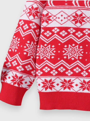 Boys Festive Reindeer Sweater