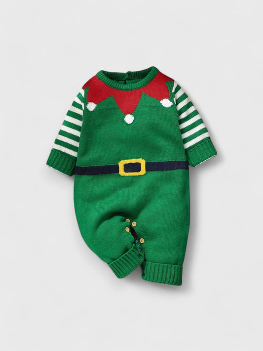 Baby Knit Elf Jumpsuit