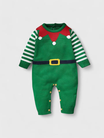 Baby Knit Elf Jumpsuit