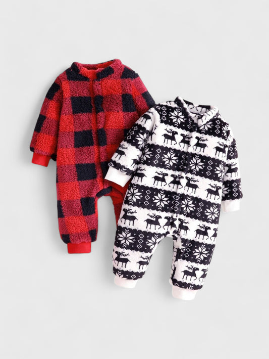 2 Pack Cozy Winter Jumpsuit