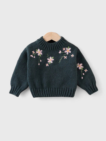 Girl Cherry Blossom Sweater