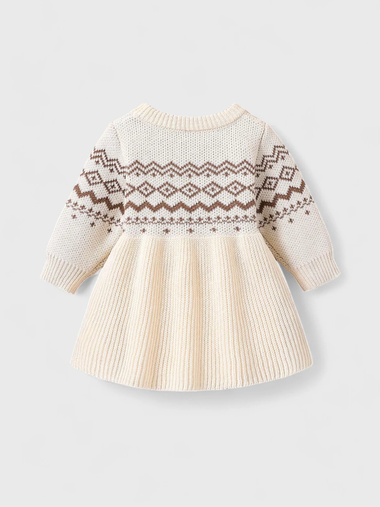 Baby Girl Chevron Sweater Dress 18-24 months / Red Baby Girl Chevron Sweater Dress 18-24 months / Red