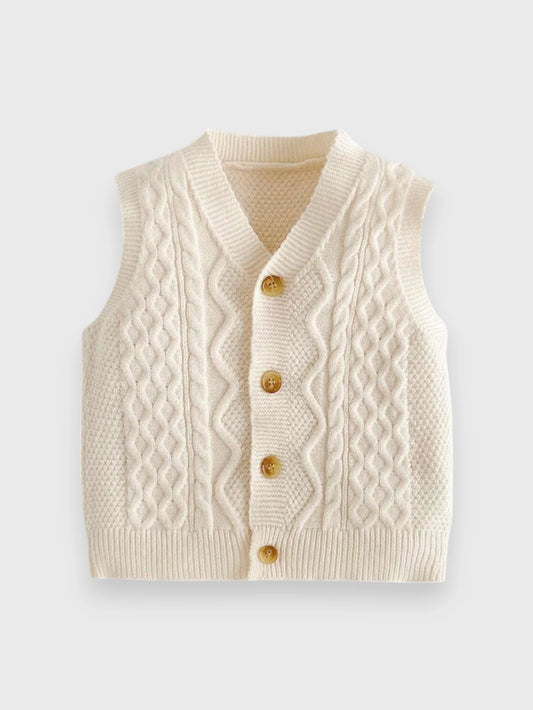 Baby Cable Knit Vest