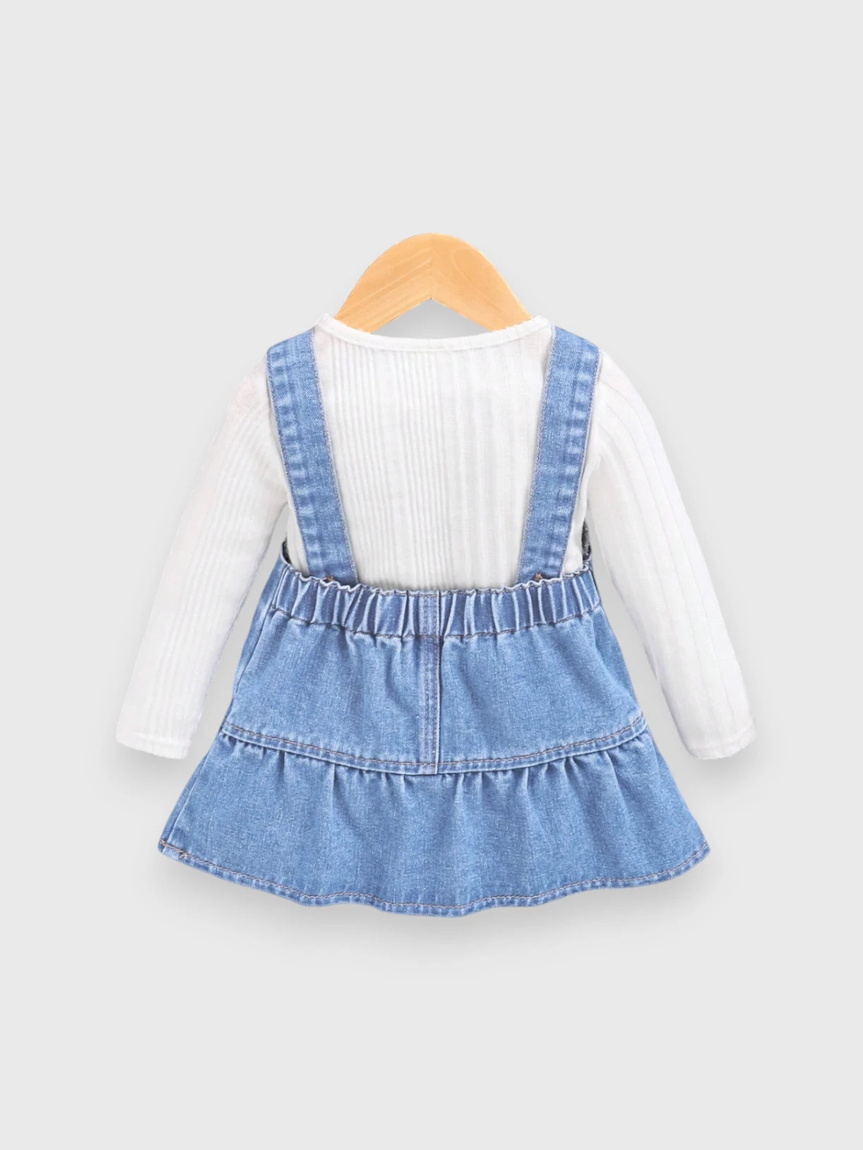 Baby Girl Denim Overall Dress 6-9 Months / Medium Baby Girl Denim Overall Dress 6-9 Months / Medium