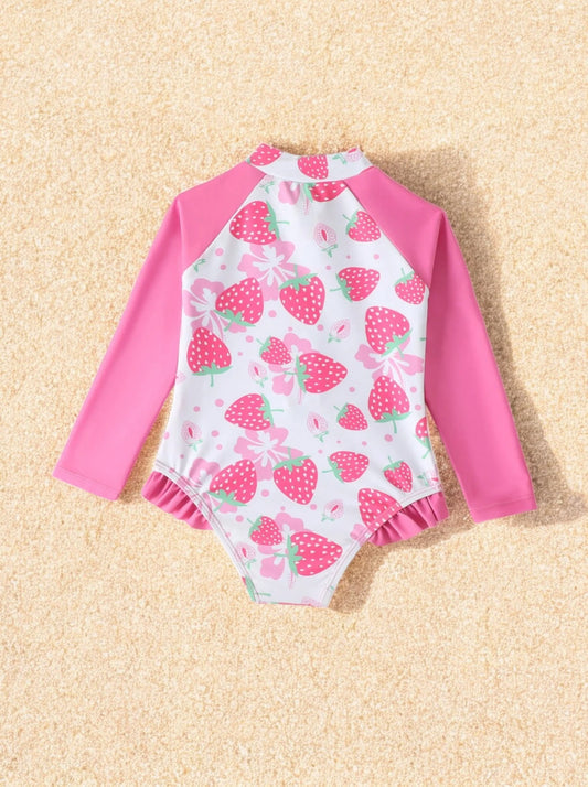 Girls Strawberry Shortcake Swimsuit