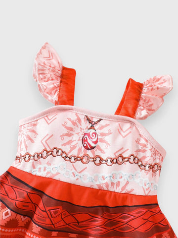 Baby Girl Moana Princess Dress