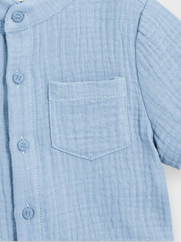 2 Piece Baby Boy Cotton Vacay Set
