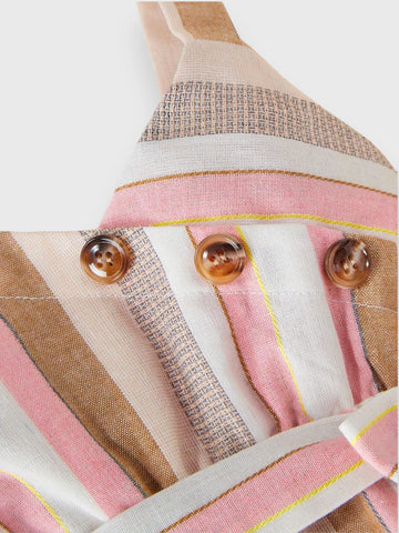 Baby Girl Stripe Summer Romper