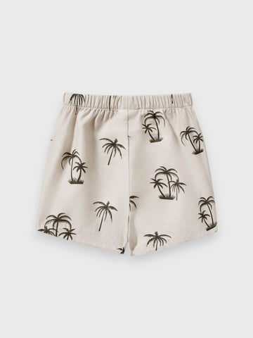 Baby Boy Coconut Shirt Short Set