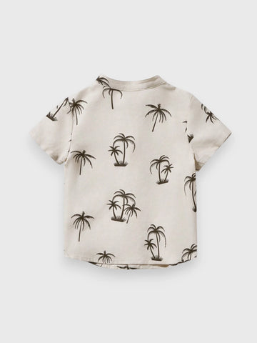 Baby Boy Coconut Shirt Short Set