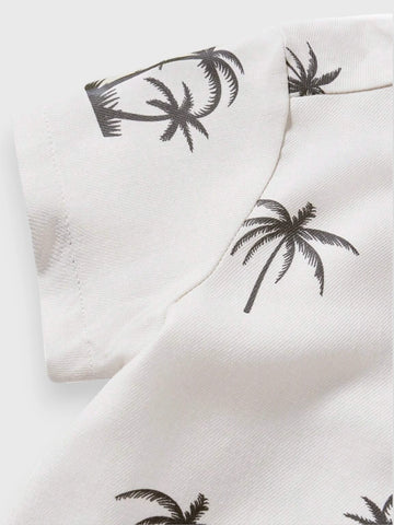 Baby Boy Coconut Shirt Short Set