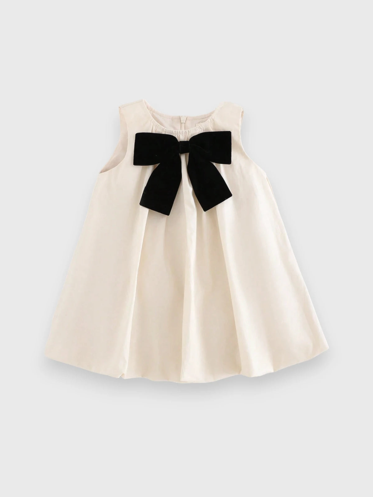 Baby Girl Cotton Bubble Bow Dress