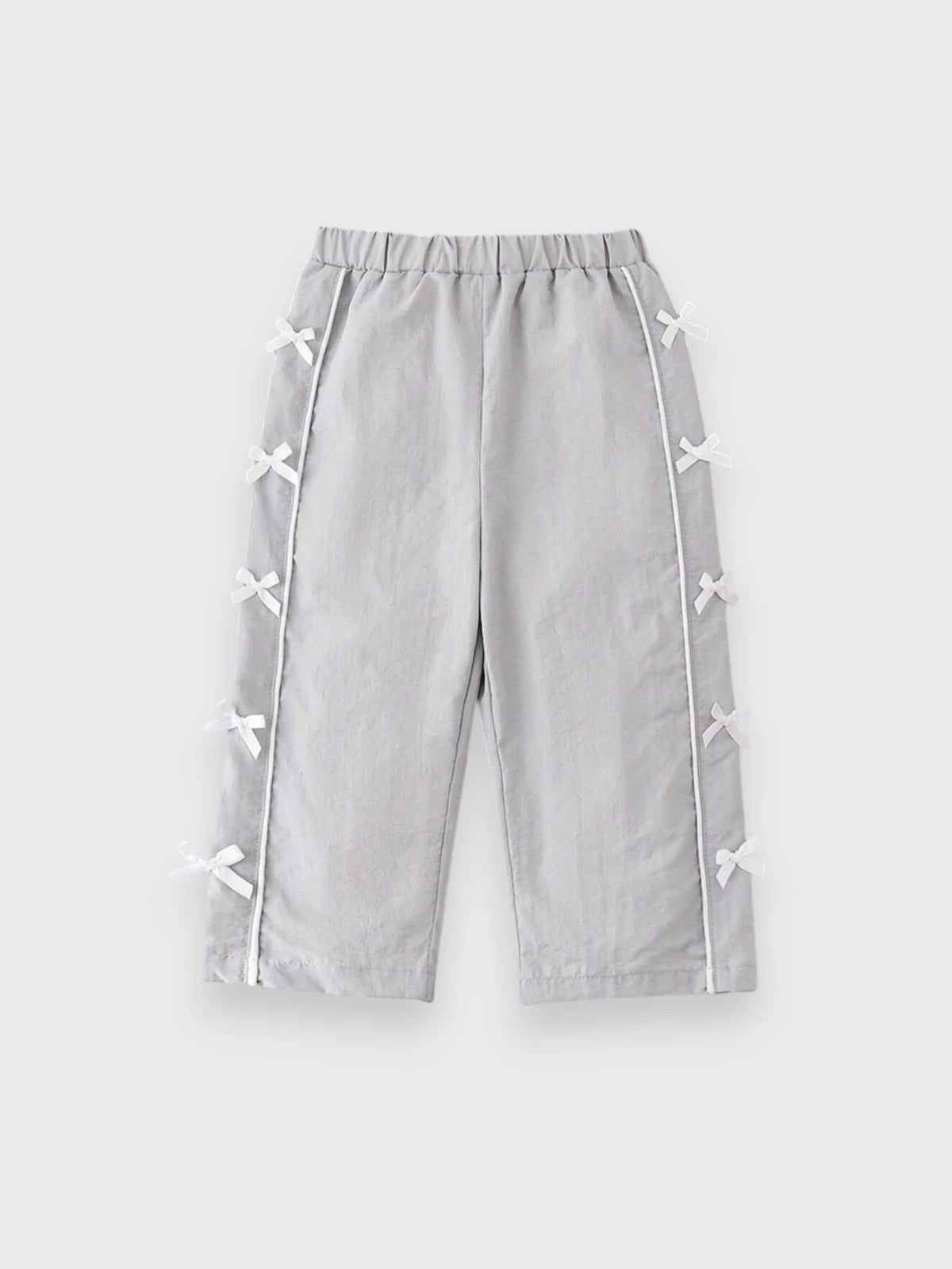 Baby Girl Wide Sport Bow Pant