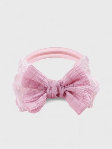 3 Pc Baby Girl Bow, Flower, Butterfly Headband Set