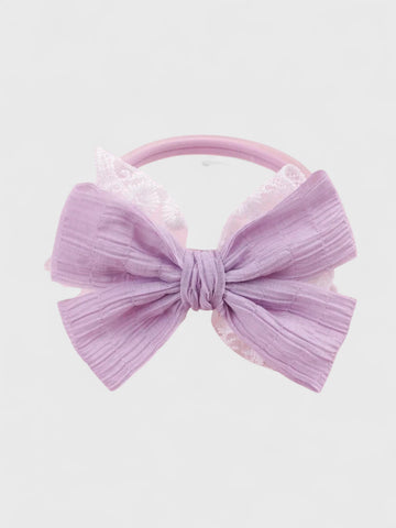 3 Pc Baby Girl Bow, Flower, Butterfly Headband Set