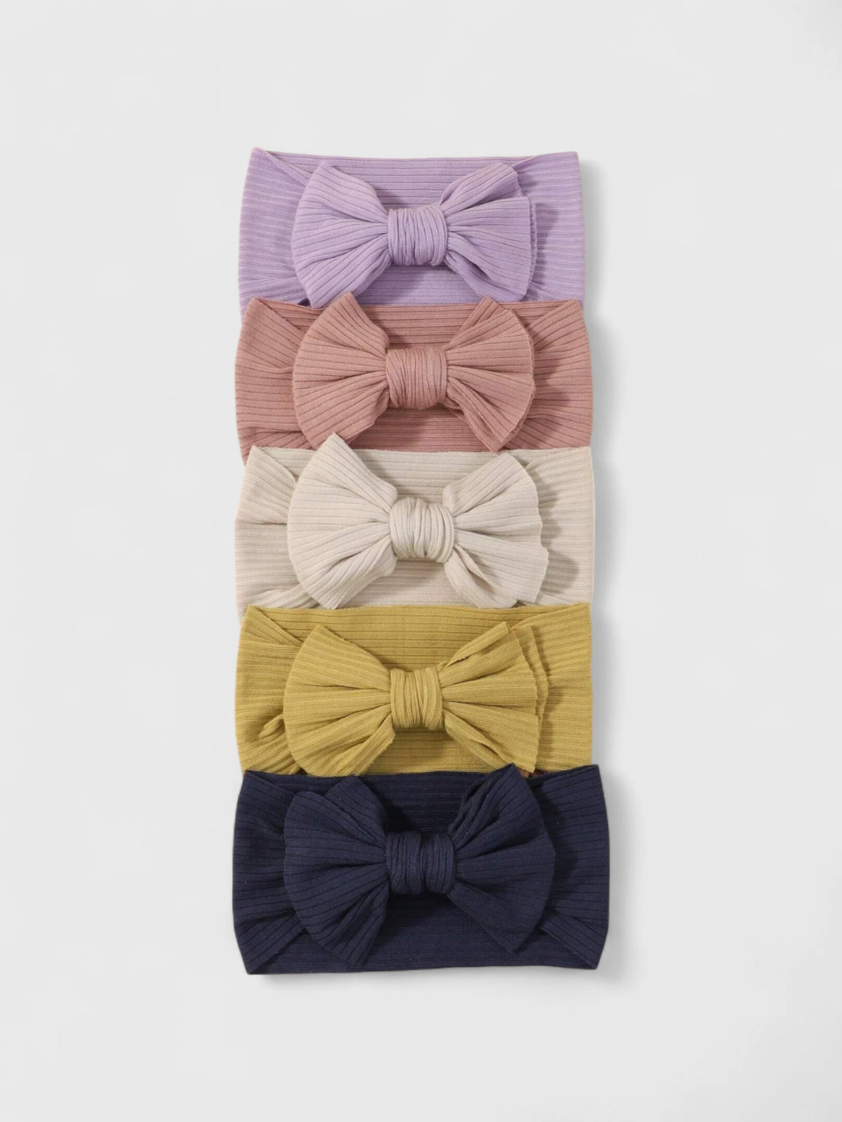5 Pc Baby Girl Wide Headband
