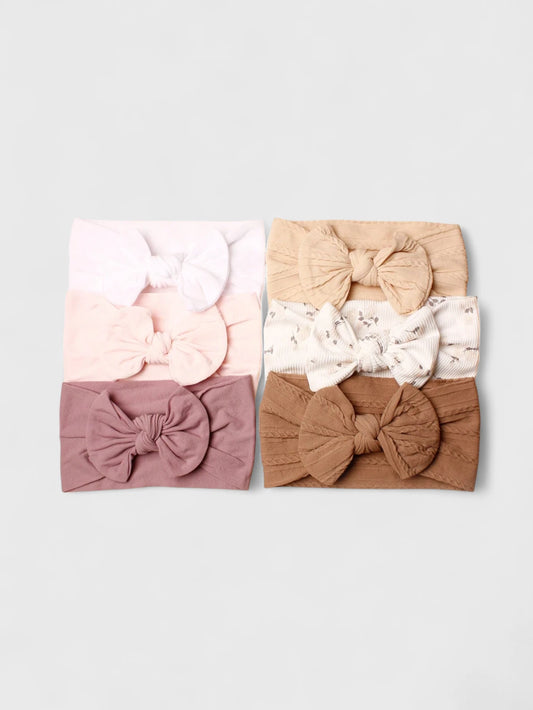 Pc Baby Girl Ribbed Wide Headband