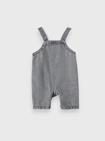 Baby Bear Patch Denim Overall
