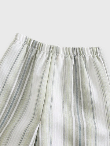 Baby Boy Ombre Stripes Summer Set