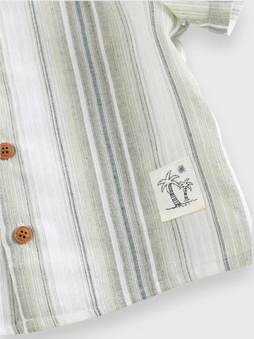 Baby Boy Ombre Stripes Summer Set
