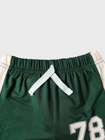 2 Piece Baby Boy V-Neck Sports Sets