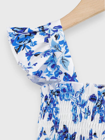 2 Pc Baby Girl Amalfi Floral Dress with Hat