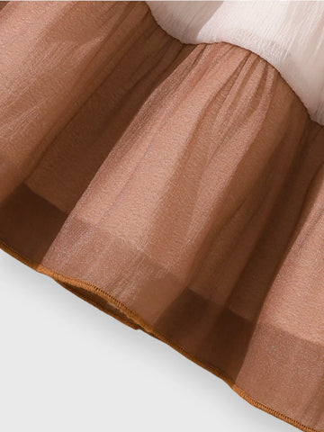 Baby Girl Autumn Ombre Dress
