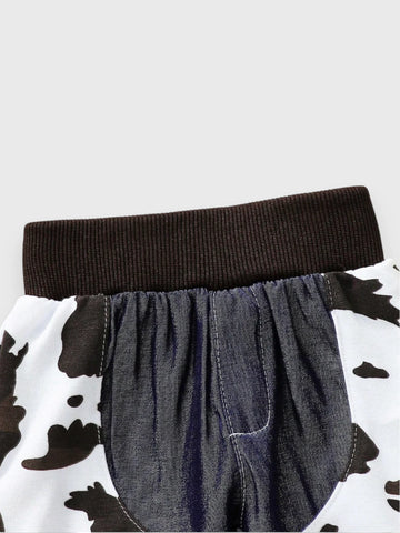 4 Pcs Baby Cowboy Costume
