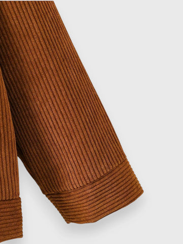 Boy Girl Corduroy Sherpa Lined Jacket