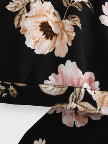 Baby Girl Autumn Flowers Set
