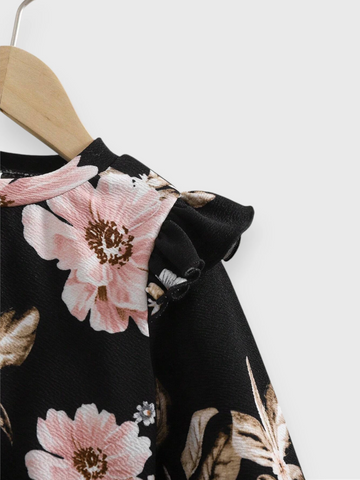 Baby Girl Autumn Flowers Set