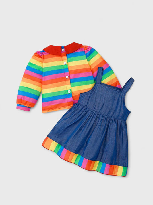 2 Pc Chucky Good Guys Doll Dress Costume