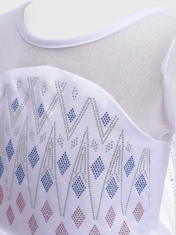 Girls Ice Princess Costume