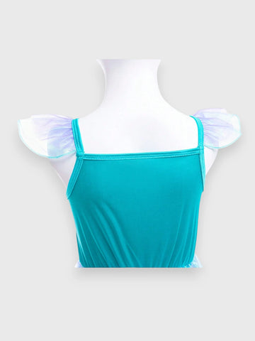 Girls Metallic Mermaid Costume