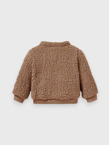 Baby Fleece Sherpa Quarter Zip Set