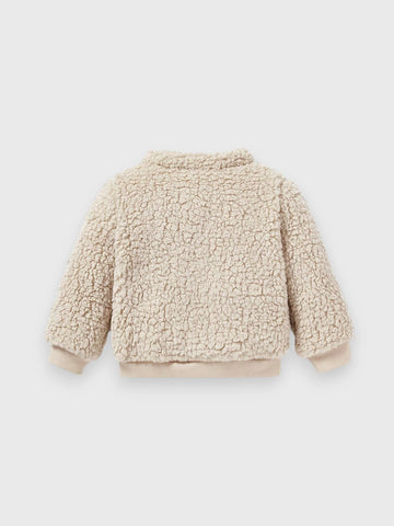 Baby Fleece Sherpa Quarter Zip Set