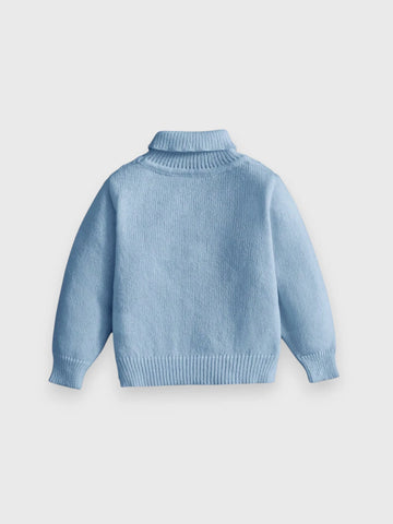 Baby Cable Knit Turtle Sweater