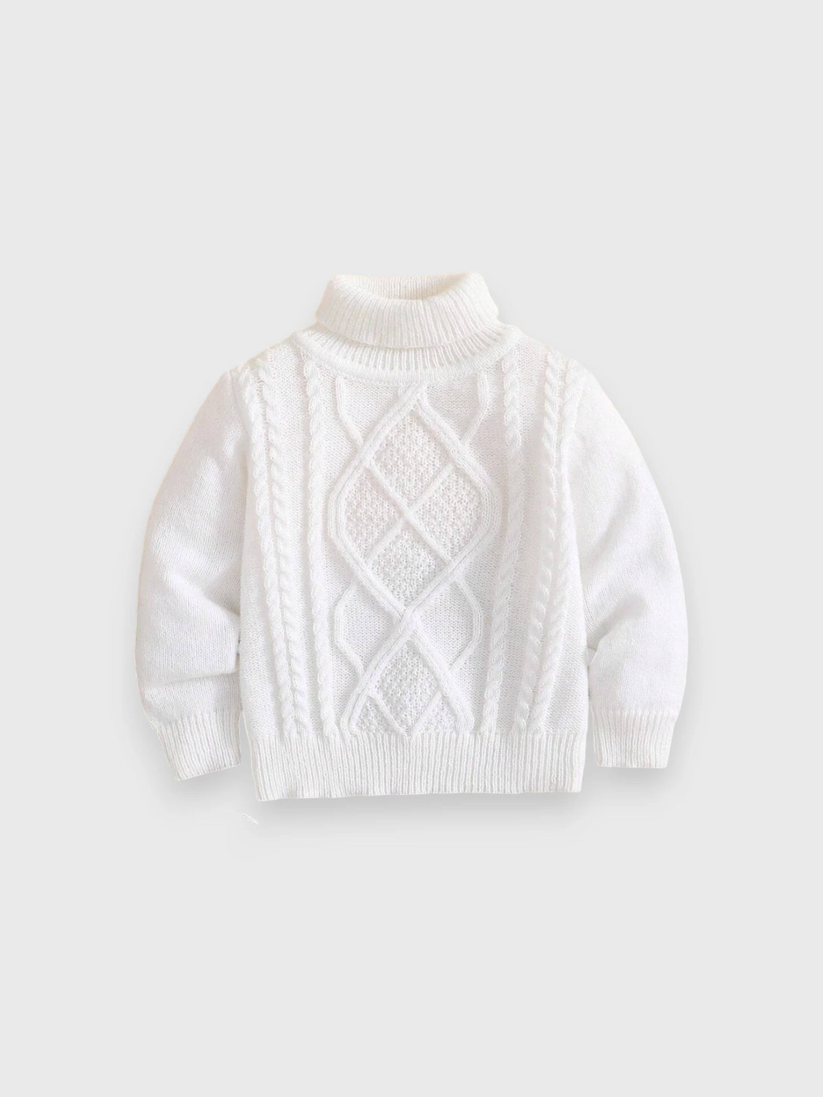 Baby Cable Knit Turtle Sweater