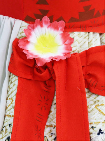 Girls Hawaii Princess Dress